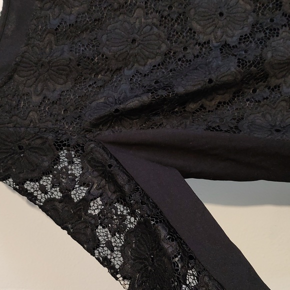 Ladies Nine West Black Lace Dress Size 6 Make An Offer - Picture 5 of 10